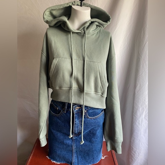 Zara blue Jeans skirt - Picture 7 of 11